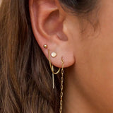 Classic Stud Earrings - Gold