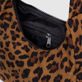 Mini Nylon Shoulder Bag - Leopard
