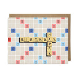 Happy Birthday Scrabble Card