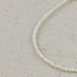 Micro Pearl Anklet - Gold