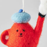 Felt Ornament - Teapot