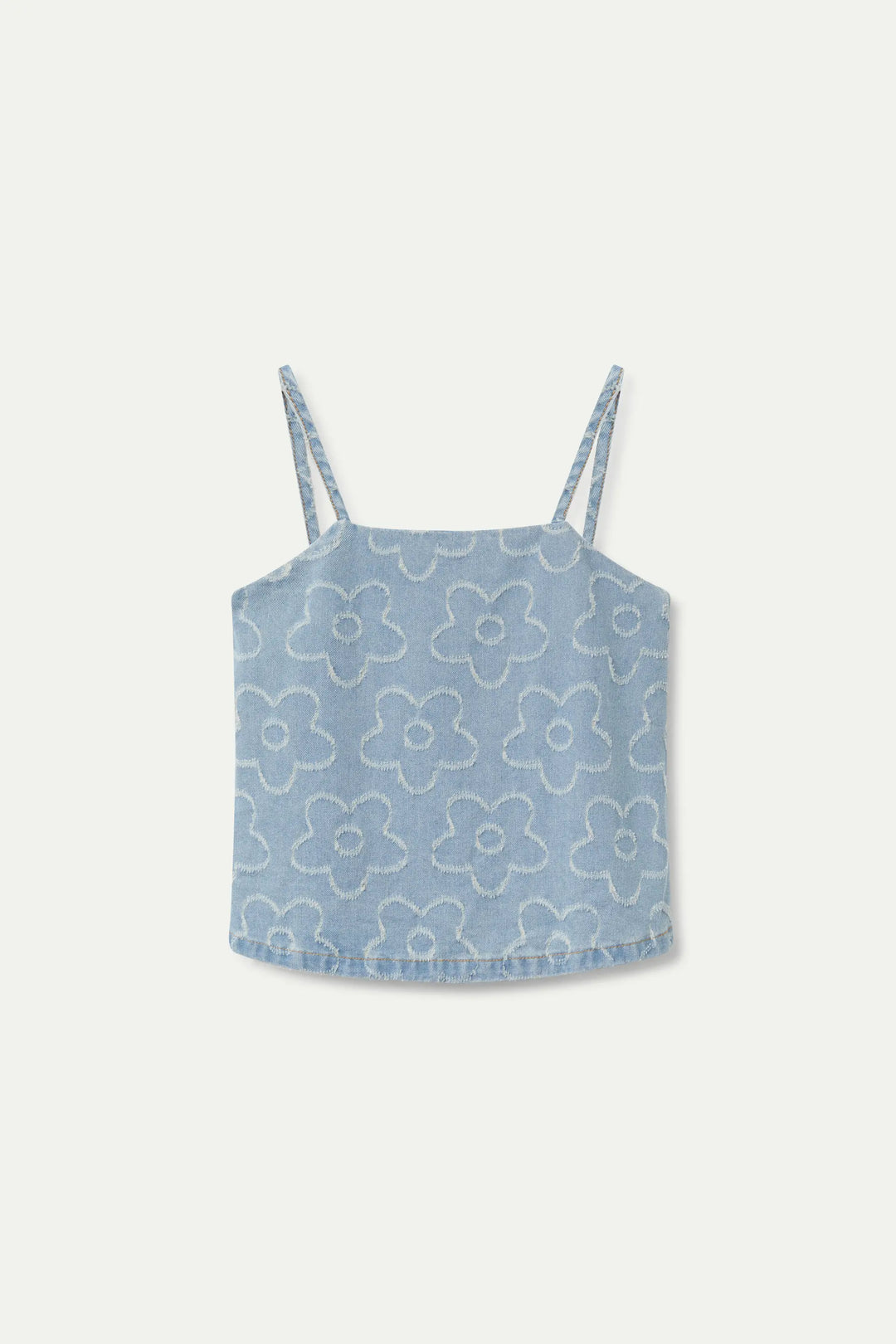 Flower Tank - Blue