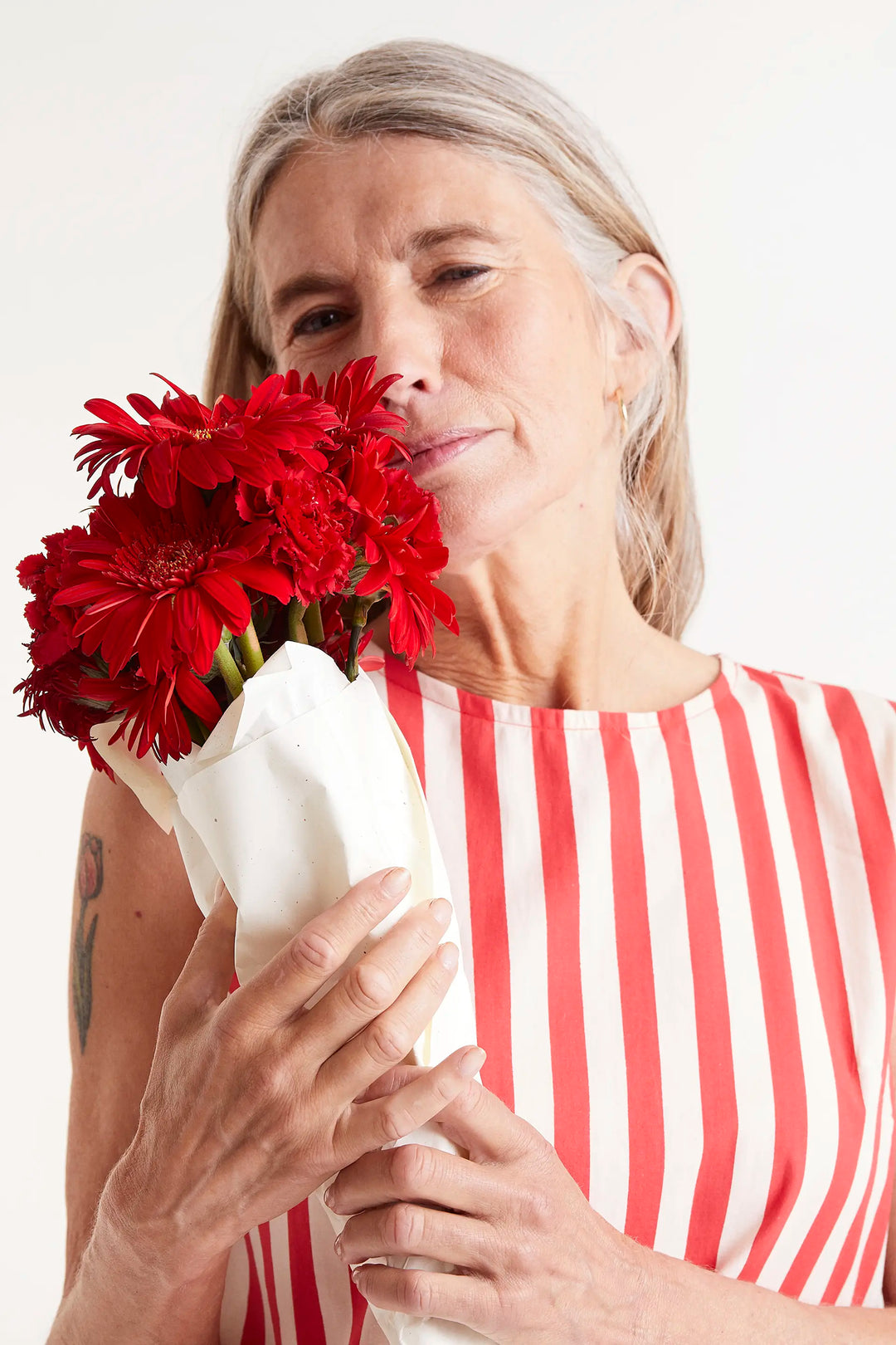 Flowy Tank - Red Stripes