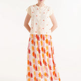 Button Tee Shirt - Sunshine