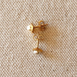 Pearl Studs - Gold