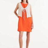 Knit Vest - Off White
