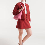 Quilted Jacket - Rust
