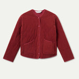 Quilted Jacket - Rust