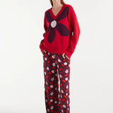 Flower Jumper - Red