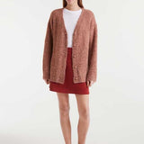 Button Up Cardigan - Camel