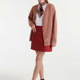Button Up Cardigan - Camel