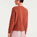 Knit Sweater - Rust