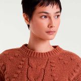 Knit Sweater - Rust