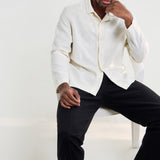 Corey LS Shirt - Off White