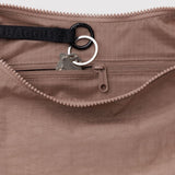 Medium Nylon Crescent Bag - Toasted Almond