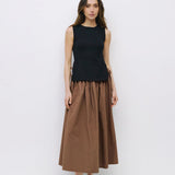 Kiana Skirt - Brown