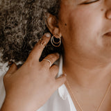 Tether Earrings - Gold