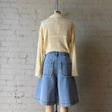 Gaspare Shorts - Blue Jean