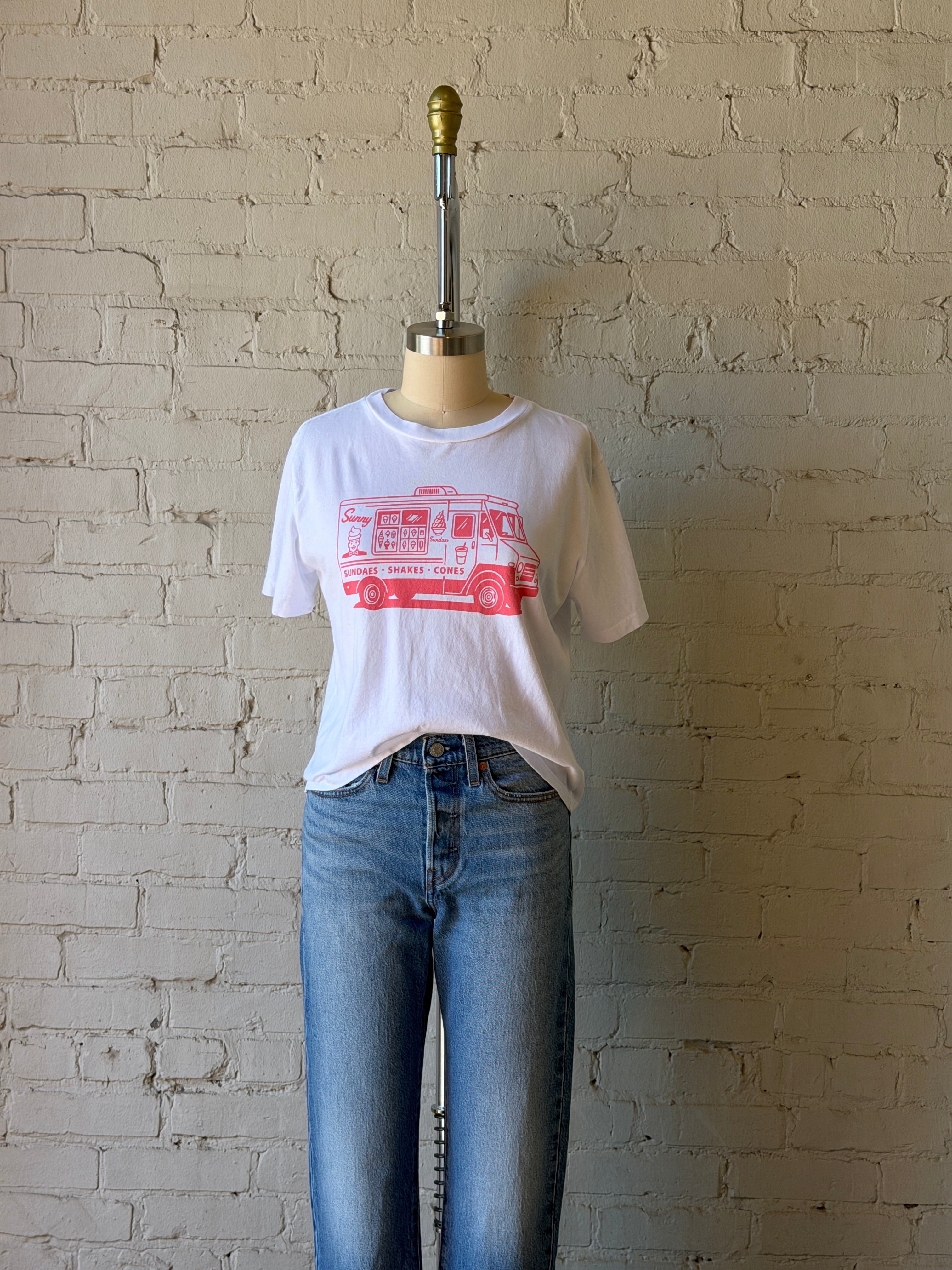 Sunny Ice Cream Everyday Tee Shirt
