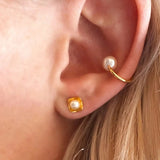 Pearl Studs - Gold