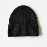 Merino Wool Everyday Beanie - Dark Grey Mélange
