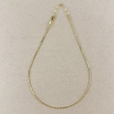 Twisted Box Chain - Gold