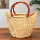 African Bolga Mini Basket Bag