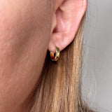 14mm Classic Clicker Hoop - Gold