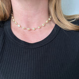 Fancy Baroque Necklace - Gold