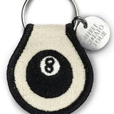 Patch Keychain - 8 Ball