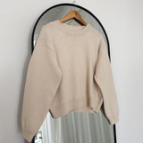 Milo Cotton Sweater - Naturel