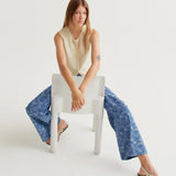 Button Up Vest - Beige