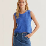 Sleeveless Tank - Blue