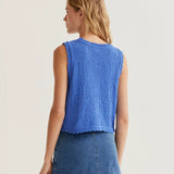 Sleeveless Tank - Blue