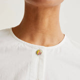 Button Up Blouse - White