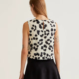 Sleeveless Tank - Animal Print