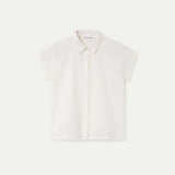 Embroidered Tank - White