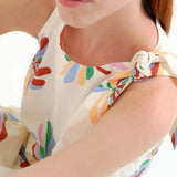 Floral Tank - Creme