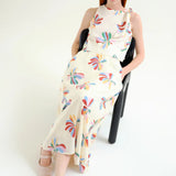 Floral Tank - Creme