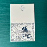 Float My Boat Card
