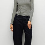 Perry Top - Black / Cream