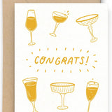 Congrats Champagne Card