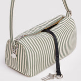 Nylon Loaf Bag - Sage Stripe