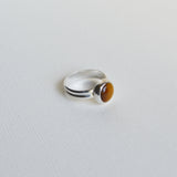 Tiger's Eye Ring - Silver