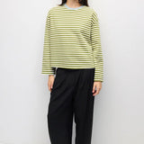 Jessie Top - Olive / Cream
