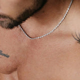 Short Rope Chain - Silver
