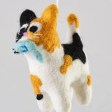 Felt Ornament - Fishy Cat