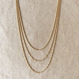 Long Singapore Chain - Gold