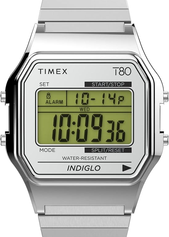 T80 34mm Expansion Band Watch - Silver