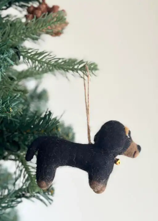 Dachshund Ornament - Black